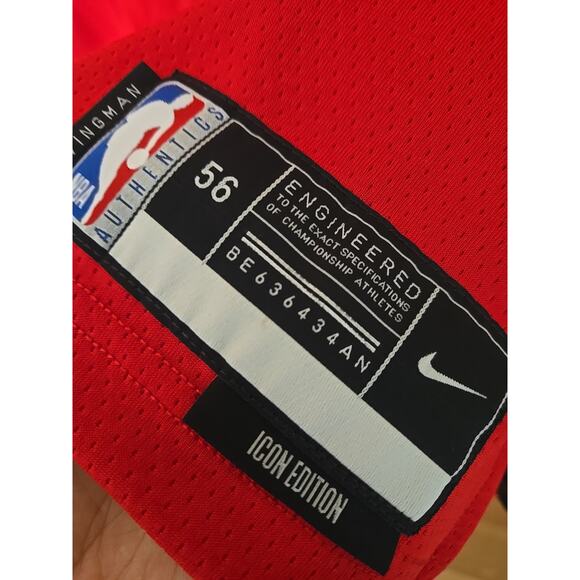 Houston Rockets Kevin Durant Nike Icon Edition Swingman Player Jersey #7 2xl - Picture 4 of 8